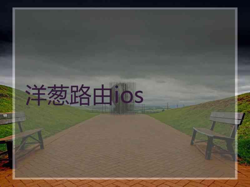 洋葱路由ios