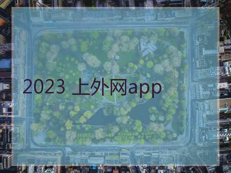 2023 上外网app