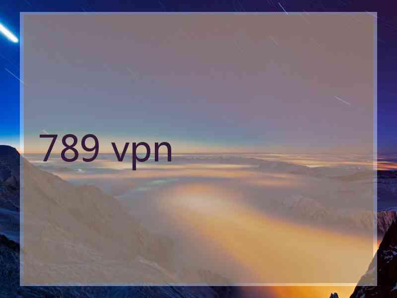 789 vpn