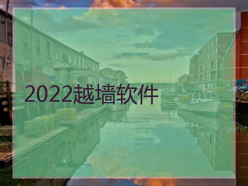 2022越墙软件