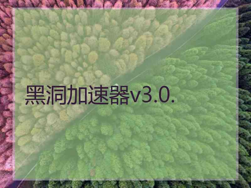 黑洞加速器v3.0.