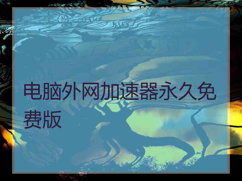 电脑外网加速器永久免费版