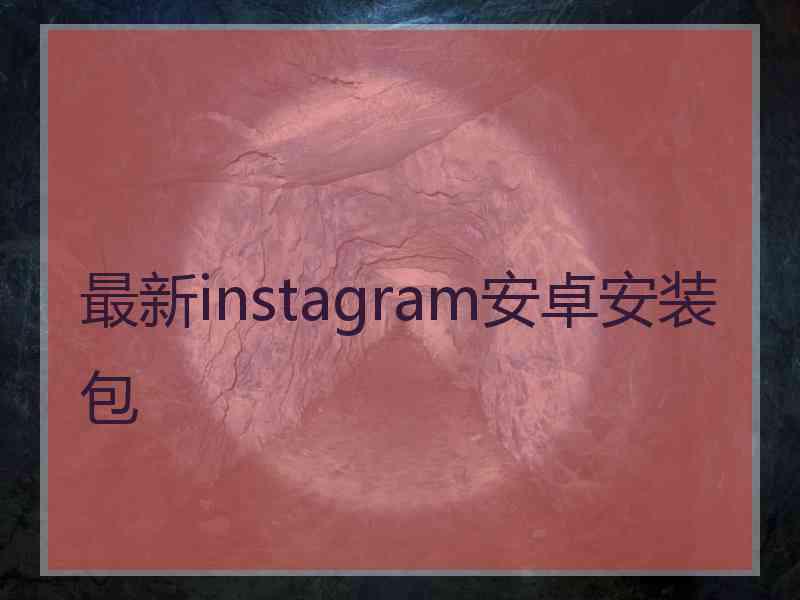 最新instagram安卓安装包