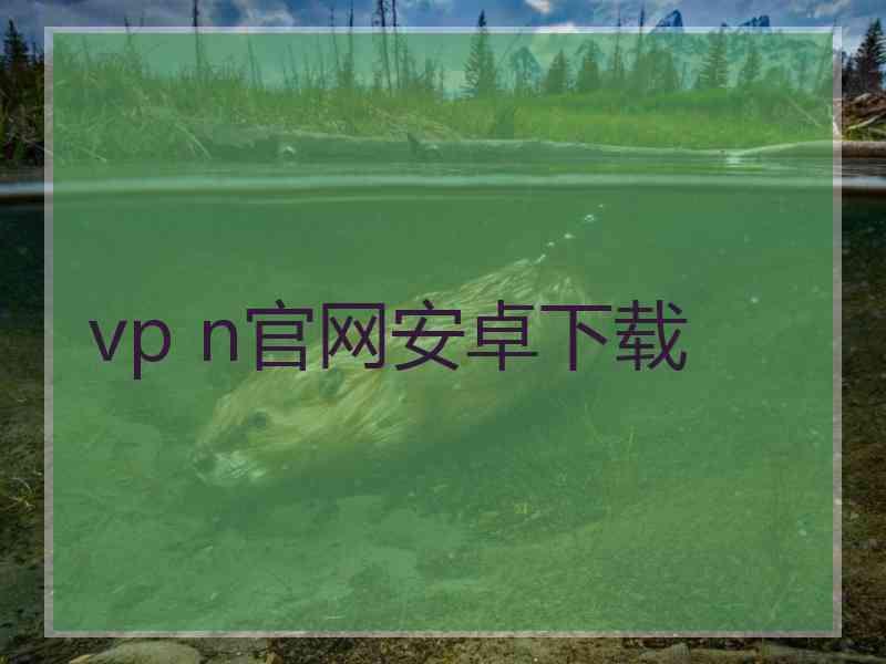 vp n官网安卓下载