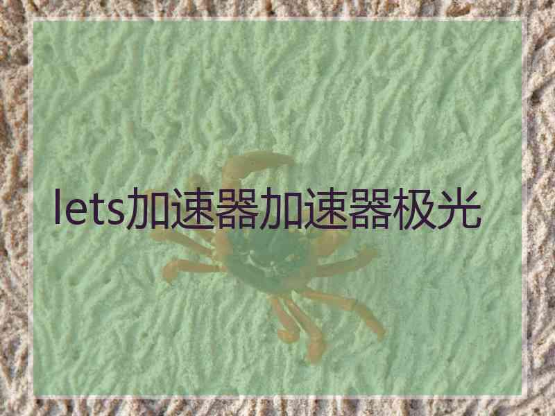 lets加速器加速器极光