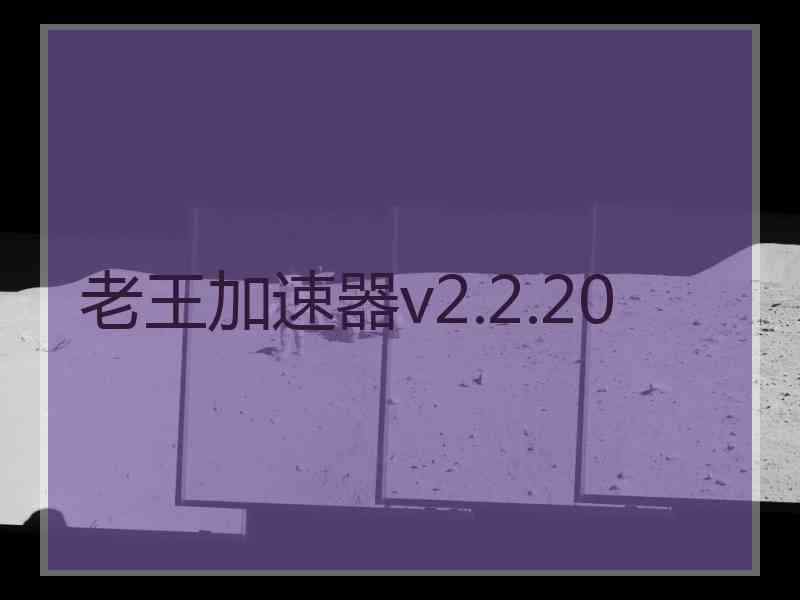 老王加速器v2.2.20