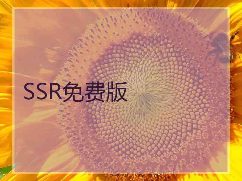 SSR免费版