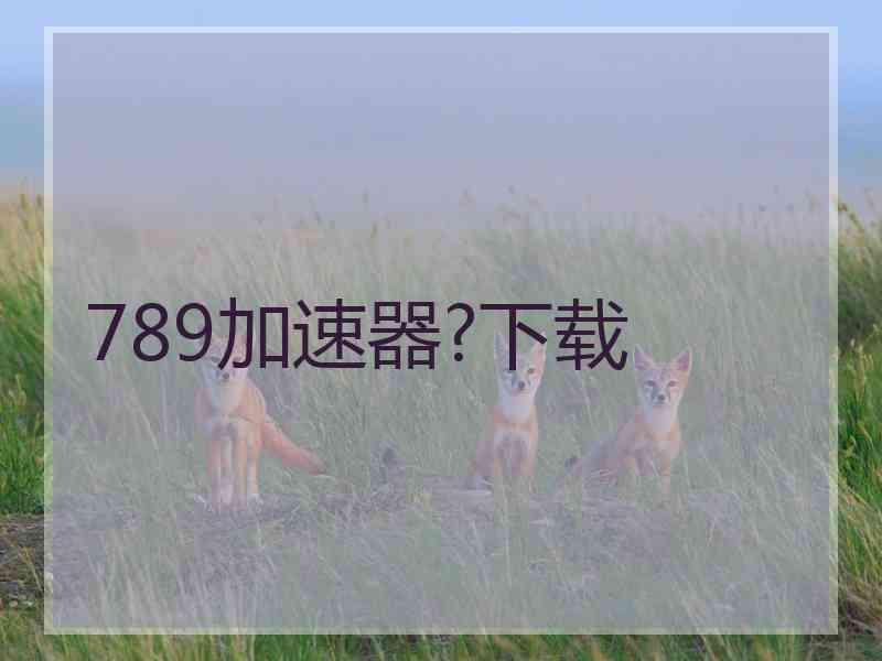 789加速器?下载