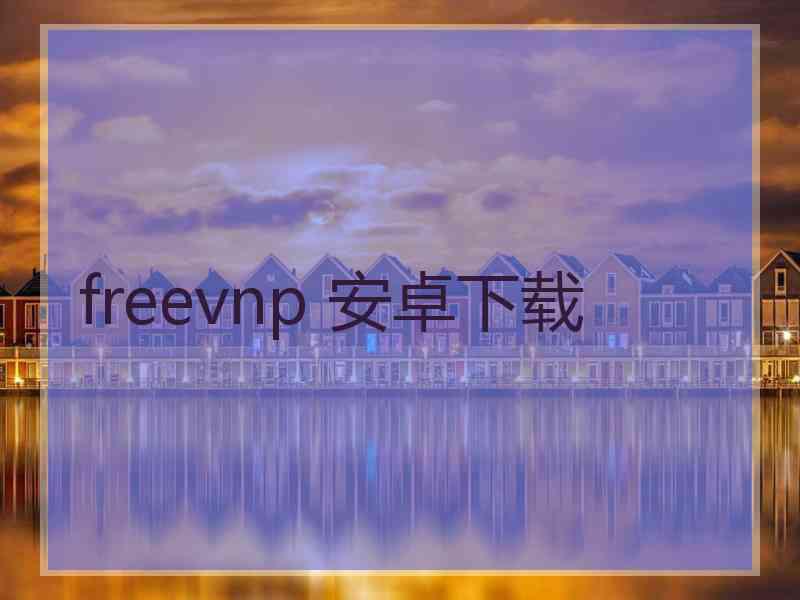 freevnp 安卓下载