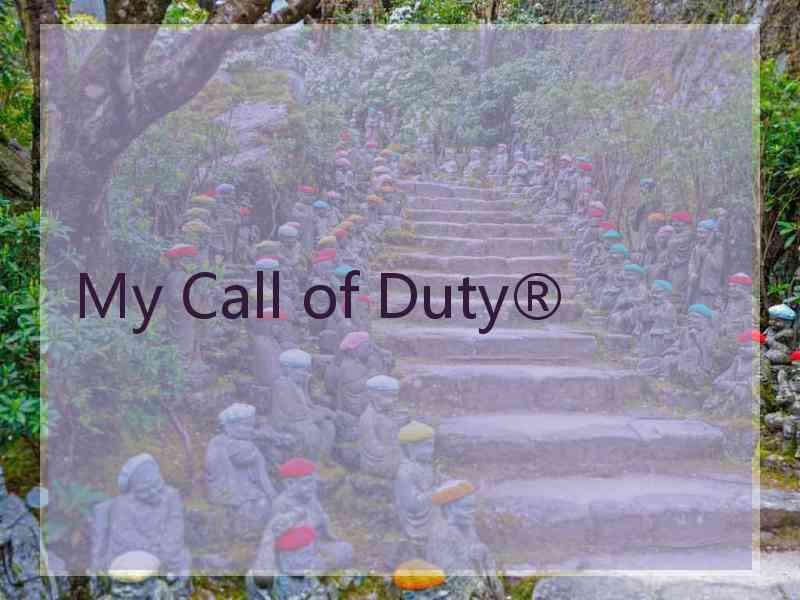 My Call of Duty®