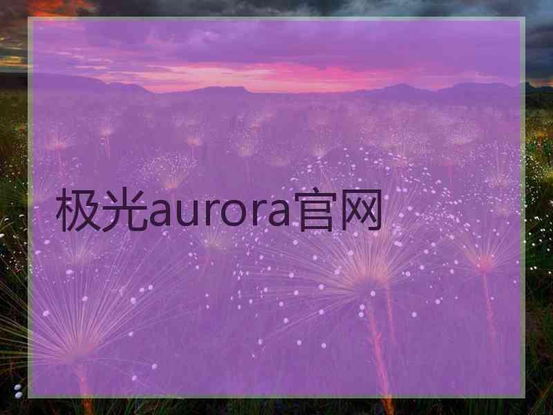 极光aurora官网