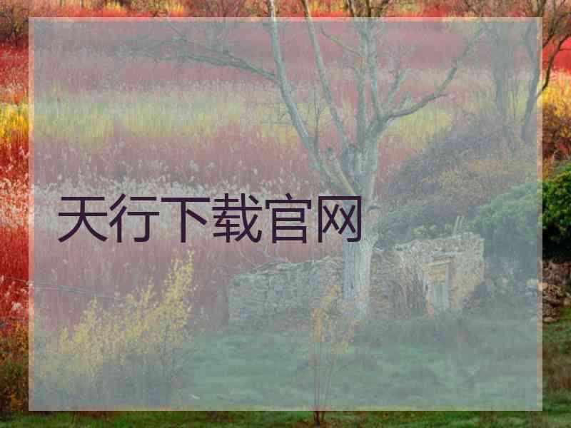 天行下载官网