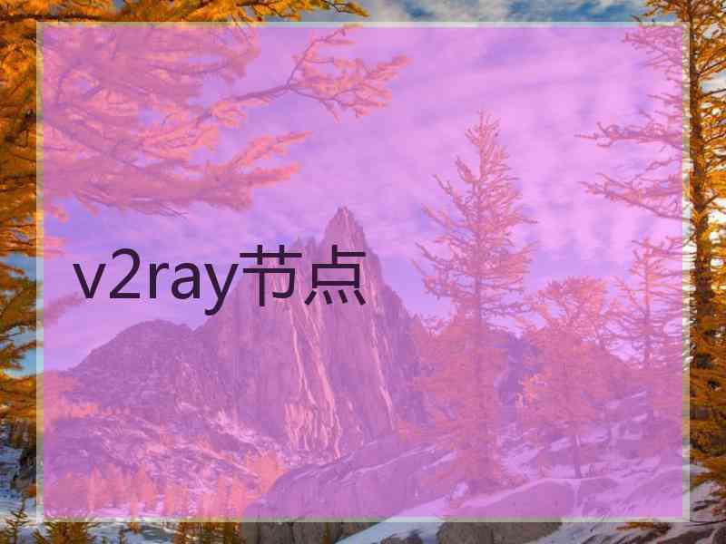 v2ray节点