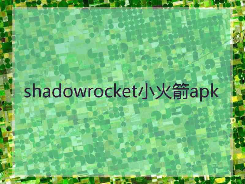 shadowrocket小火箭apk