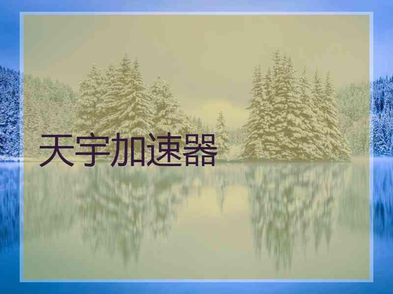 天宇加速器
