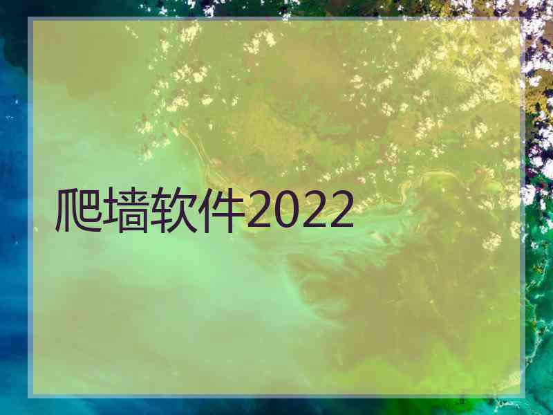 爬墙软件2022