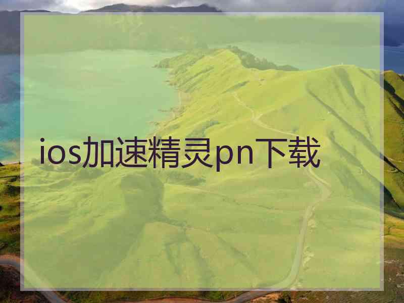 ios加速精灵pn下载