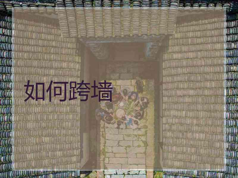 如何跨墙