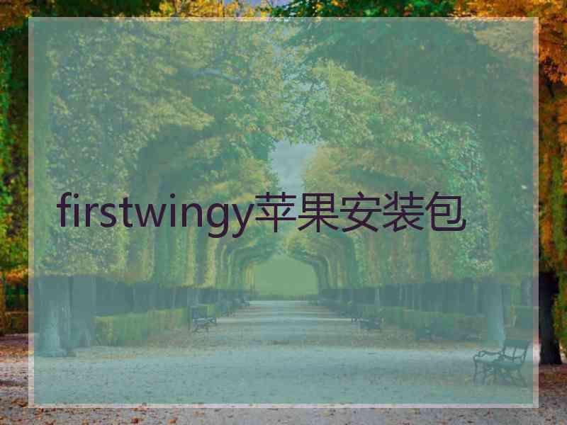 firstwingy苹果安装包