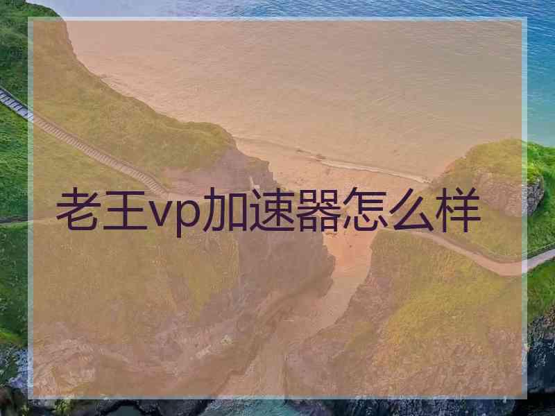 老王vp加速器怎么样