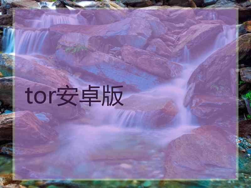 tor安卓版