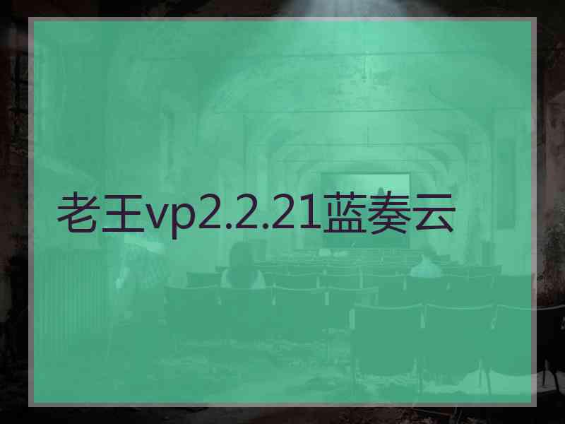 老王vp2.2.21蓝奏云