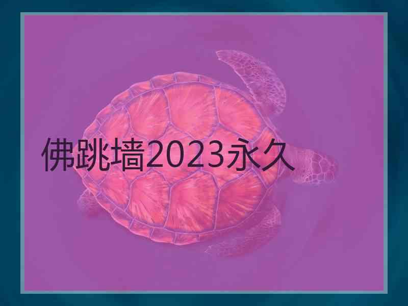 佛跳墙2023永久