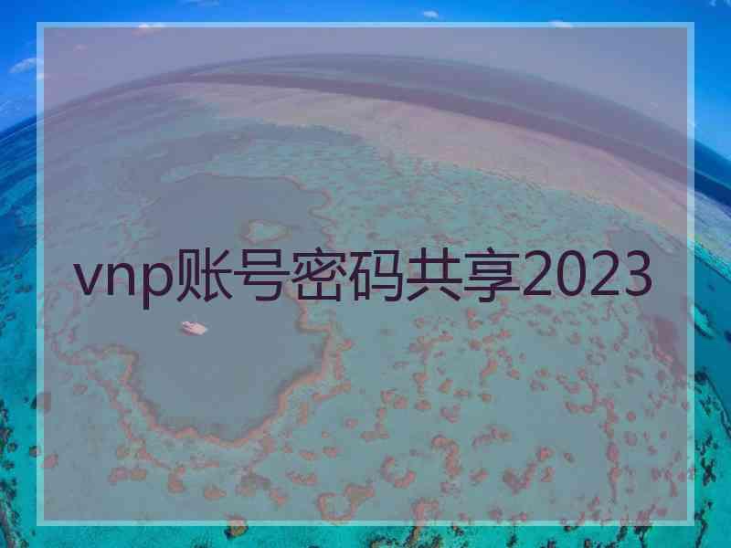 vnp账号密码共享2023
