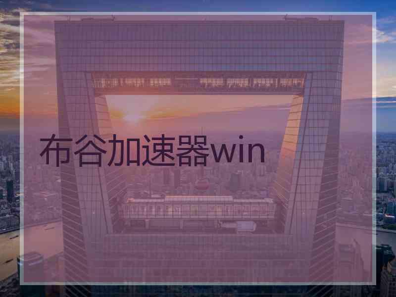 布谷加速器win