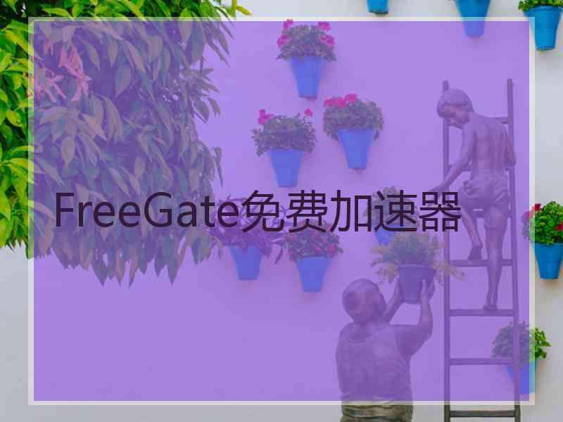 FreeGate免费加速器