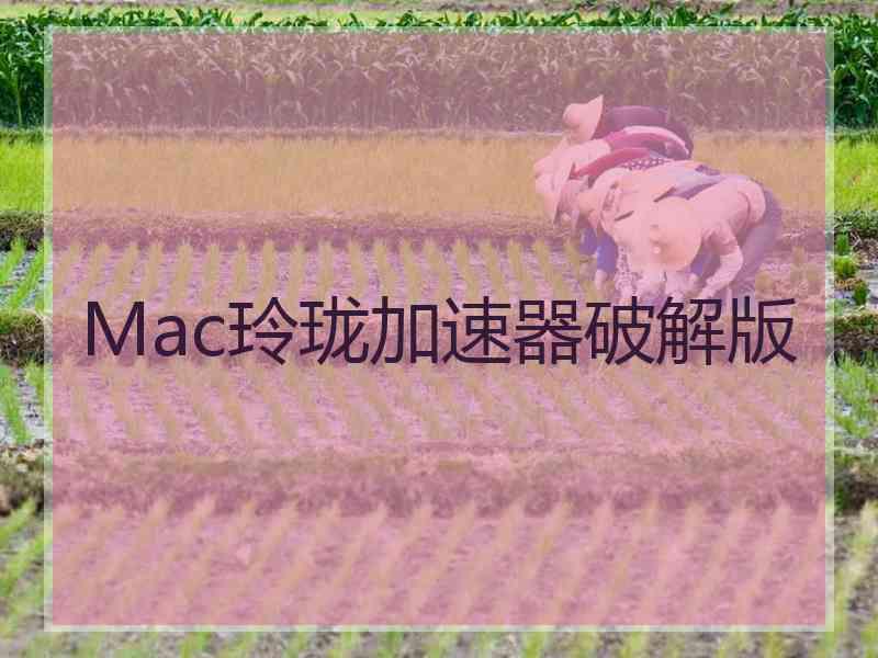 Mac玲珑加速器破解版