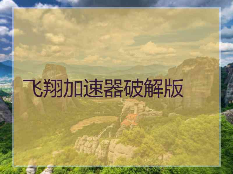 飞翔加速器破解版