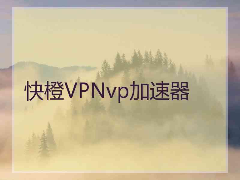 快橙VPNvp加速器